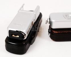 Minox B fényképezőgép vakuval eredeti tokjában / Minox camera with flash