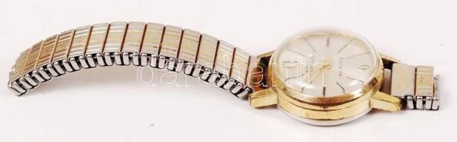 Awa női karóra, 17 köves, fém szíjjal, működik