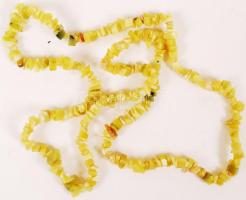 Jade nyaklánc, h:80 cm