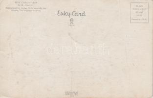 1942 - Szyk Caricatures. A complete set of 6 humourous propaganda postcards; caricatured by Arthur S...