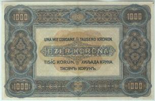 1920. 1000K "Orell Füssli Zürich" T:II- (hajtott, apró szakadás)
Adamo K36