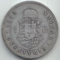 1883KB 1Ft Ag "Barokk címer" T:3
Adamo M15