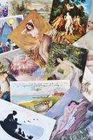 1.630 vegyes régi motívum képeslap sok jobbal / 1.630 mixed old thematic postcards with a lot of better ones