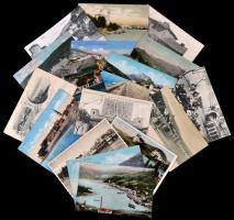 Ex-Jugoszlávia, több mint 600 db háború előtti képeslap jobbakkal / Ex-Yugoslavia, more than 600 pre...