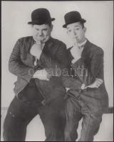 cca 1950-1960 Stan és Pan, 20x16 cm