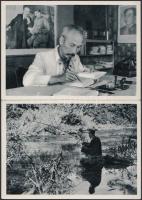 13 darabos modern, vietnámi képeslap sorozat Ho Si Minhnel / Vietnamese postcards series with 13 mod...
