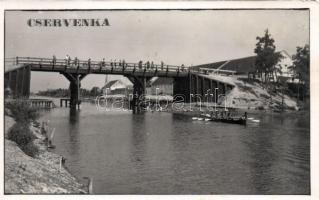 Cservenka bridge