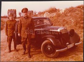 1980 A Circus Maximus című filmben szerepelt régi autók, 13x19 cm