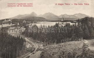 Tátra Csorba-tó, fogaskerekű vasút / cogwheel railway, Divald (EK)