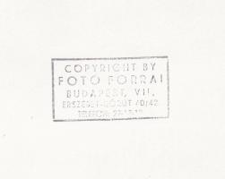 cca 1930-1940 Szentpál Mária és a Szentpál tánccsoport, vintage fotó, pecséttel jelzett, feliratozot...