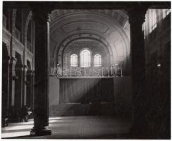 1940 Belházy Dezső: Fénysugarak, vintage fotó, aláírva, 16x20 cm