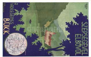 Bükk, MÁV turisztikai reklám / Hungarian State Railways tourism campaign s: Bartha