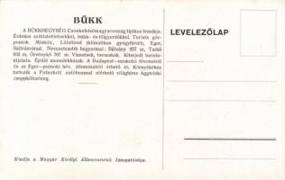 Bükk, MÁV turisztikai reklám / Hungarian State Railways tourism campaign s: Bartha