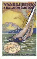 Nyaraljunk a Balaton partján, MÁV turisztikai reklám / Hungarian State Railways tourism campaign s: Bartha