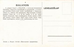 Nyaraljunk a Balaton partján, MÁV turisztikai reklám / Hungarian State Railways tourism campaign s: ...