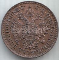 Ausztria 1851A 1/4Kr T:2 Austria 1851A 1/4 Kreuzer C:XF Krause KM#2180