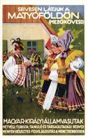 Matyóföld, Mezőkövesd, MÁV turisztikai reklám / Hungarian State Railways tourism campaign s: Haranghy