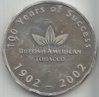 2002. "10 év sikertörténet Magyarországon / British American Tobacco Hungary" piefort Ag e...