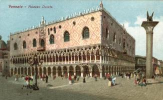 Venice, Venezia; Palazzo Ducale, litho