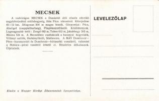 Vadvirágos Mecsek, MÁV turisztikai reklám / Hungarian State Railways tourism campaign s: Bartha