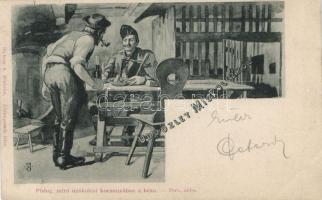 Miskolc 'Pislog, mint a miskolci kocsonyában a béka'; Gedeon A. kiadása