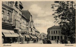 Kecskemét Kőrösi utca, csokoládé és cukorka üzlet (Rb)