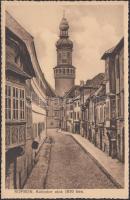 Sopron Kolostor utca 1870-ben; Monsberger Gottfried kiadása