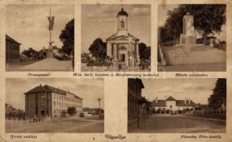 Vágsellye Pázmány Péter kastély, járási székház / castle, office building (fa)