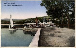 Balatonalmádi part, örökmécses (fl)