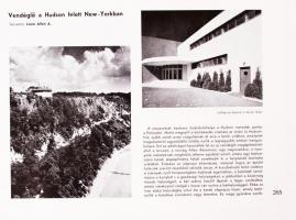 1938 Tér és forma. Augusztus-szeptember. Építőművészeti havi folyóirat. Pasasréti buszvégállomás, Sp...