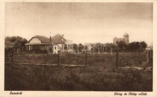 Zamárdi Eörsy és Fülöp villák