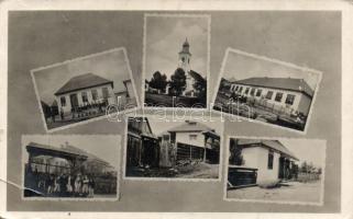 Kápolnásfalu Hangya szövetkezet, népiskola / cooperative, school (fa)