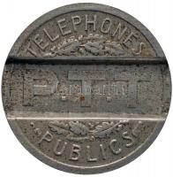 Franciaország 1937. telefonérme T:2
France 1937. telephone token C:XF