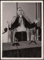 1942  XII. Piusz pápa, született Eugenio Pacelli (1876-1958), 13x18 cm