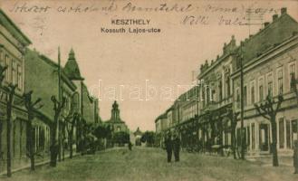 Keszthely Kossuth utca; Gál testvérek kiadása