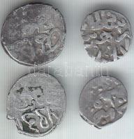 4db középkori iszlám ezüstpénz T:vegyes
4pcs of medieval Islam silver coins C:mixed