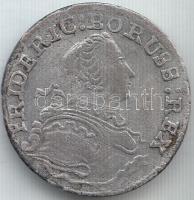 Német Államok / Szilézia 1753B 3Kr "II. Frigyes" T:2-,3 German States / Silesia 1753B 3 Kreuzer "Friedrich II" C:VF,F Krause KM#966