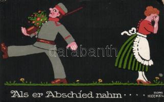 'Als er Abschied nahm...' s: Dora Heckel (EK)