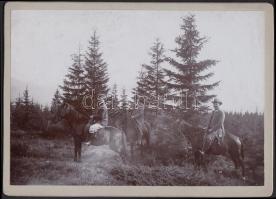 1906 A Királyhegyen (Gömör megye), kartonra ragasztva, 13x18 cm