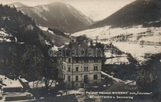 Schottwien am Semmering, Hotel Waissnix' zum Touristen
