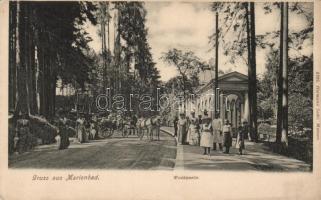 Marianske Lazne, Marienbad; Waldquelle / fountain