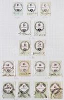 Ausztria okmánybélyeg speciál gyűjtemény a kezdetektől az 1920-as évekig, kb 2.200-2.500 db benne ma...