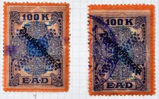 Ausztria okmánybélyeg speciál gyűjtemény a kezdetektől az 1920-as évekig, kb 2.200-2.500 db benne ma...