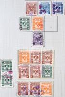 Ausztria okmánybélyeg speciál gyűjtemény a kezdetektől az 1920-as évekig, kb 2.200-2.500 db benne ma...