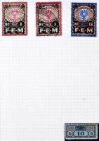 Ausztria okmánybélyeg speciál gyűjtemény a kezdetektől az 1920-as évekig, kb 2.200-2.500 db benne ma...