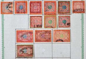 Ausztria okmánybélyeg speciál gyűjtemény a kezdetektől az 1920-as évekig, kb 2.200-2.500 db benne ma...