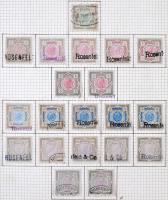 Ausztria okmánybélyeg speciál gyűjtemény a kezdetektől az 1920-as évekig, kb 2.200-2.500 db benne ma...