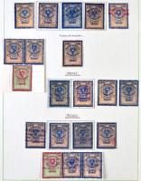 Ausztria okmánybélyeg speciál gyűjtemény a kezdetektől az 1920-as évekig, kb 2.200-2.500 db benne ma...