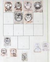 Ausztria okmánybélyeg speciál gyűjtemény a kezdetektől az 1920-as évekig, kb 2.200-2.500 db benne ma...