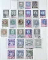 Ausztria okmánybélyeg speciál gyűjtemény a kezdetektől az 1920-as évekig, kb 2.200-2.500 db benne ma...